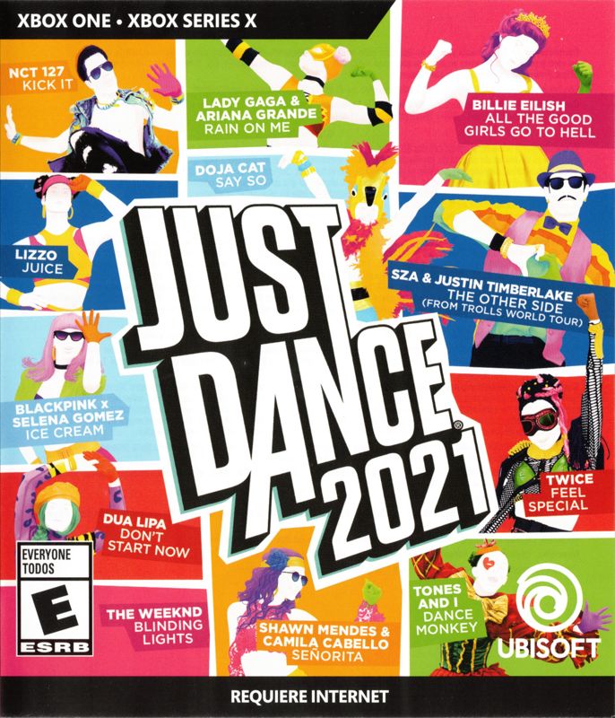 Just Dance 2021 box art for Xbox One